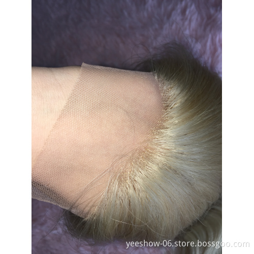 613 Blonde Full Lace Wig Pre Plucked Hairline With Baby Hair 150% Density Brazilian Virgin Human Hair Long Wigs For Black Women